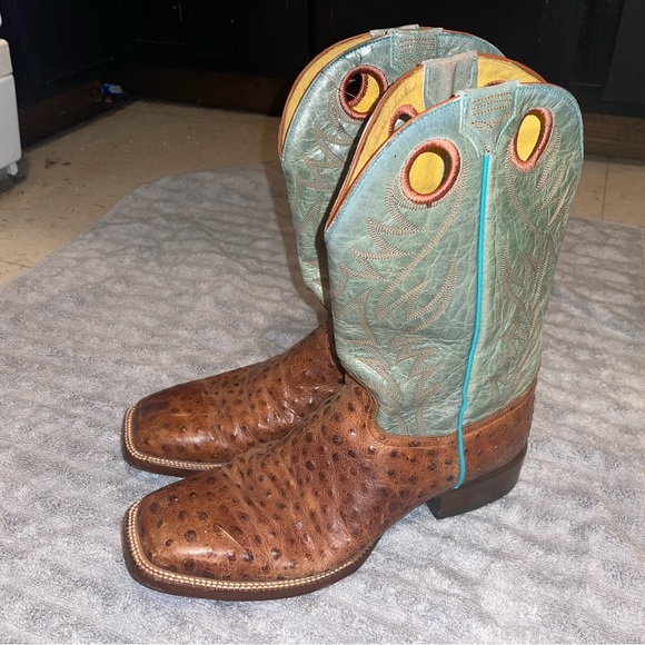 Other - Cavenders square toe ostrich cowboy boots